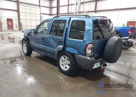 2003 Jeep Liberty Sport из США, поврежденный, VIN 1J8GL48KX3W655585